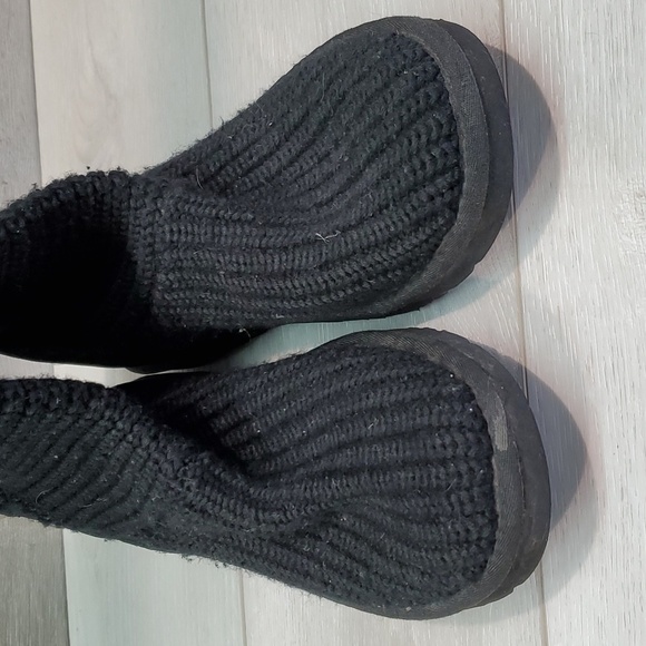 Ugg Australia Women 5819 Comfort Tall Sweater Cardi Knit boots shoes sz 9 - Picture 4 of 10